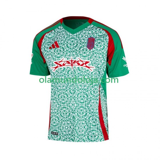 Camisola Granada Homem Equipamento Terceiro 2024-2025 Manga Curta